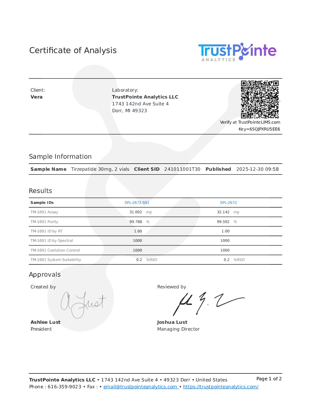 Tirzepatide (5-Vials in pack) - Image 2